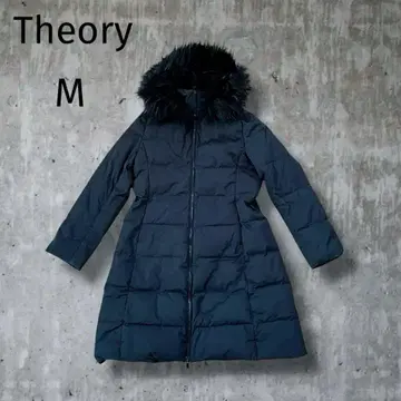 [새상품급] Theory 띠어리 3way 롱 다운 코트 후드 퍼 블랙