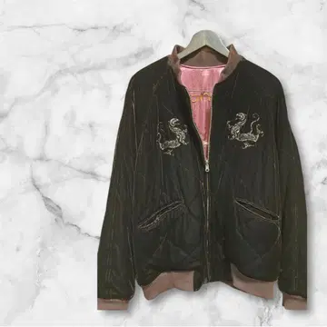 [ 새상품급 ] atmos 리버서블 스카잔