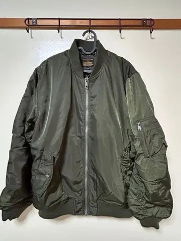 워크맨 MA-1 플라이트 자켓 3L 안감 알루미늄 블루종 자켓