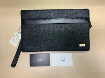미사용 새상품 dunhill 블랙 클러치백