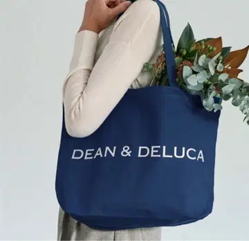 딘앤델루카 차리티 토트백 라피스 블루 L 사이즈 새상품