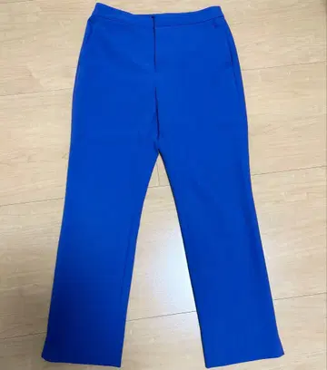 엠프리미어 더블 크로스 센터 프레스 팬츠