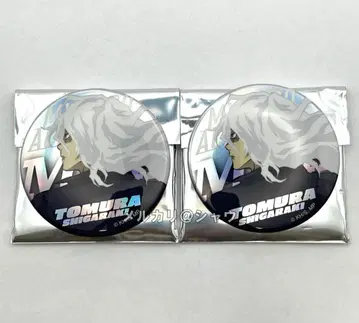 시가라키 토무라 오로라 캔뱃지 2개 나의 히어로 아카데미아 히로아카