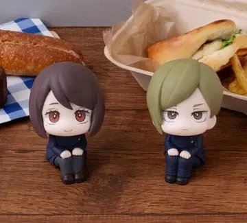 미니 좌식 피규어 2체 세트