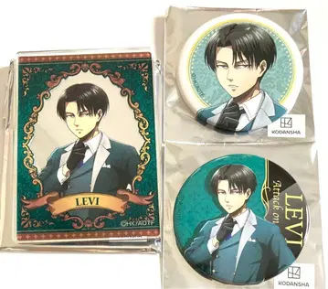 진격의 거인 돈키호테 캔뱃지 아크릴 카드 리바이 병장