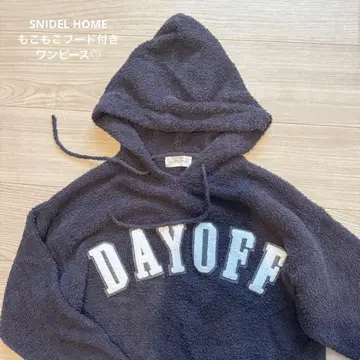 SNIDEL HOME 후드 부착 복슬복슬 원피스 스나이델 홈