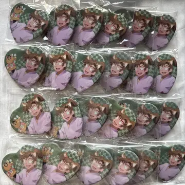 닌타마 란타로 난자타운 젠포지 잇사쿠 캔뱃지