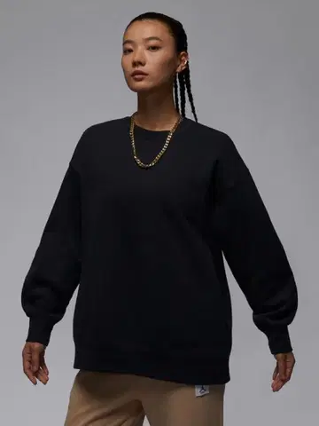 새상품급 조던 플라이트 플리스 우먼 크루넥 스웨트 셔츠