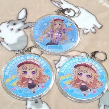 [ VTuber ] HIMEHINA x 라운드원 아크릴 키링 세트