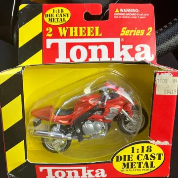 Tonka 2 WHEEL Series 2 바이크 모델 1:18