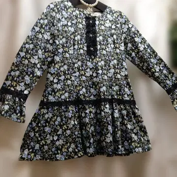 저지 소재 A라인 튜닉 사이즈 42