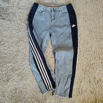 adidas 사이드 스트라이프 데님 팬츠