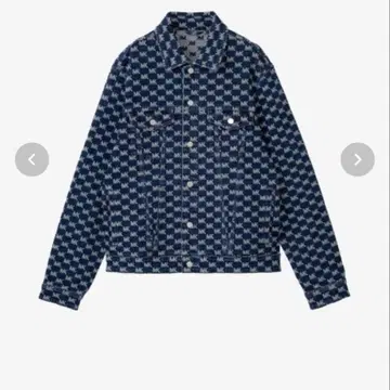 [새상품 미사용] MICHAEL KORS 자카드 데님 트래커 자켓