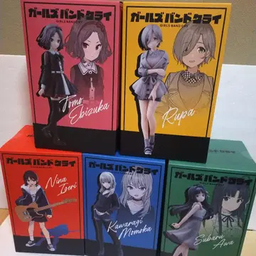 걸즈밴드클라이 논스케일 피규어 전 5종 세트