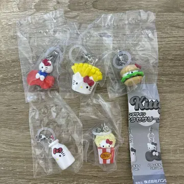 산리오 헬로키티 메지루시 액세서리 가챠 컴플리트 세트