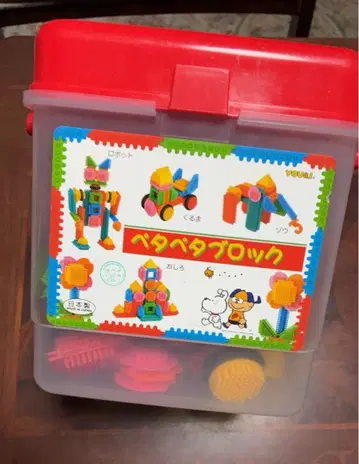 페타페타 블록 컬러풀 완구