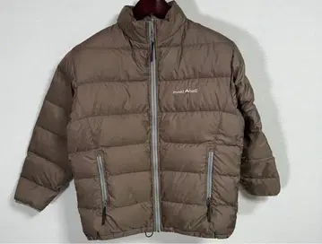 새상품급 몽벨 네쥬 다운 자켓 드로우 코드 브라운 여성용 M