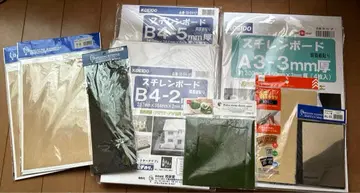 스티렌 보드 등 건축 모형 세트