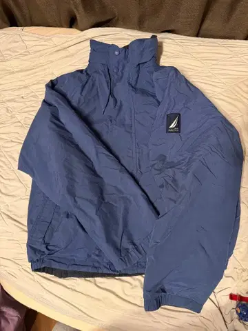[ NAUTICA ] 네이비 나일론 자켓 풀 지퍼