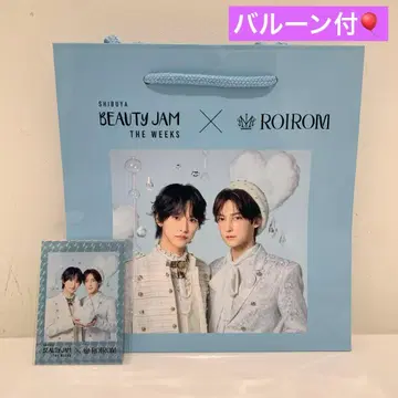 [ 덤 포함 ] ROIROM 로이롬 시부야 쇼핑백 씰 벌룬 풍선