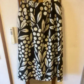 SOU SOU 쌍통의 난텐 모슬린 스커트