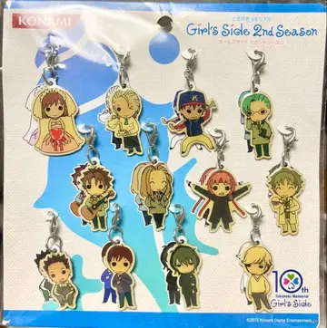 KONAMI Girl's Side 2nd Season 키링 세트