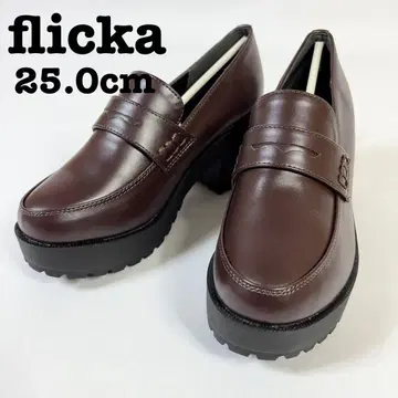 [ 재고 처분품 ] flicka 플리커 로퍼 25cm 힐 펌프스