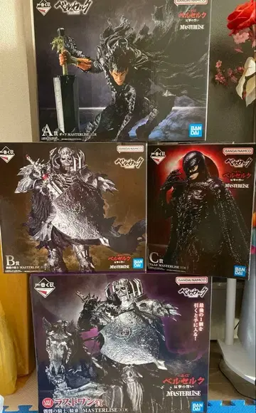 베르세르크 반격의 맹세 제일복권 피규어 4종 세트