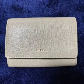 FURLA 훌라 이단 접이식 지갑 그레이 가죽