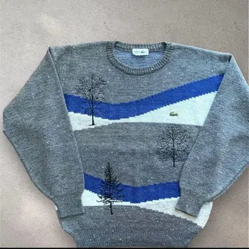 [레어] 80s 라코스테 셔츠 스웨터 cityboy