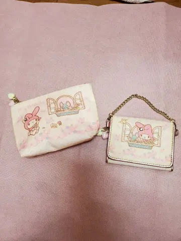 레어 마이멜로디 파우치&패스케이스