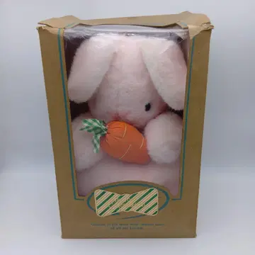 초레어! 쇼와 레트로 세키구치 sekiguchi 당근 토끼 봉제 인형
