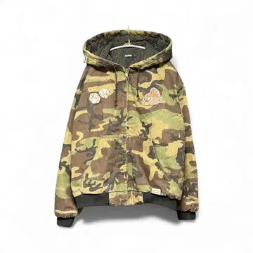 XLARGE 카모 무늬 덕 재킷