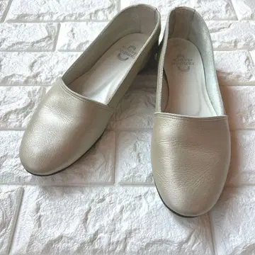 ramble dance 골드 실버 플랫슈즈 23.5cm