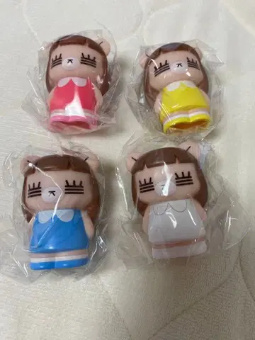 코레사와레코짱 소프트 비닐 마스코트 4색 세트