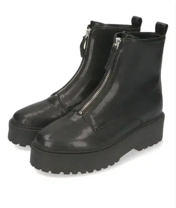 프론트 지퍼 부츠