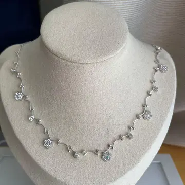 MUMU 실버 컬러 목걸이