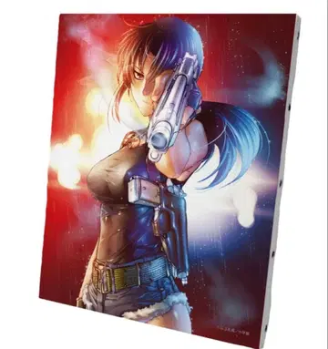 BLACK LAGOON 레비 F6 캔버스 아트