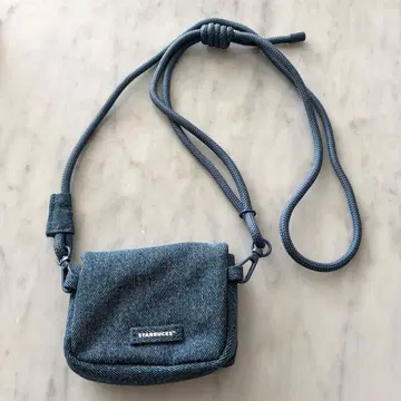 [해외 STARBUCKS] 미니미니 크로스 바디백 데님