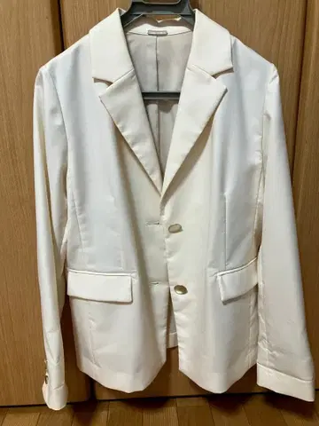 SNIDEL 아이보리 테일러드 자켓 사이즈 0