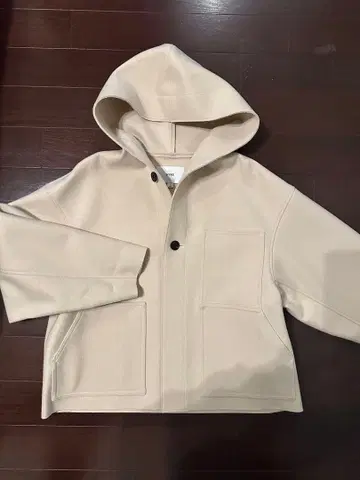 HYKE MELTON HOODED WORK JAKET