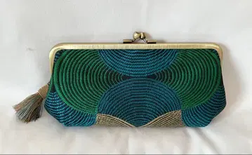 SAFECO 프랑스 원단 심플 가마구치 장지갑