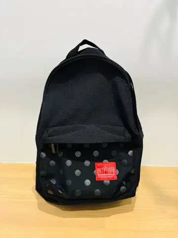 Manhattan Portage 도트 무늬 블랙 백팩