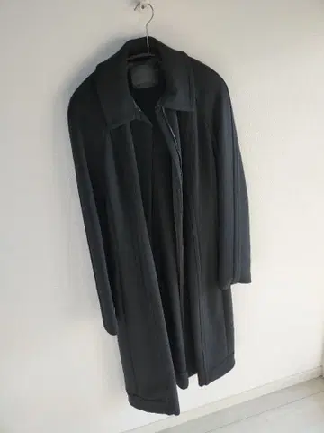 다나카란 롱 울 코트 이탈리아제