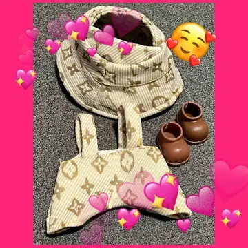 labubu 옷 갈아입기 3종 세트 17cm