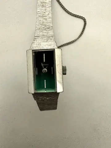 CITIZEN 쿼츠 손목시계 그린/블랙