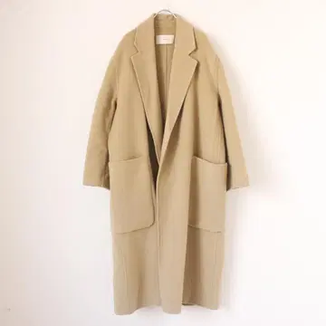 TODAYFUL 울 오버코트 S 사이즈 베이지 리버코트