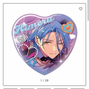 HiMERU GIRA 데코 아이돌 캔뱃지 앙스타 1개