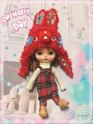 빨간 앞니 토끼 씨 토탈 코디 [ 팝마트 브라이스 ]