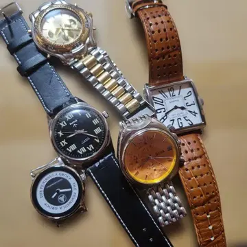 정크제품 정크 손목시계 손목시계 묶음 판매 수동 와인딩 시계 쿼츠